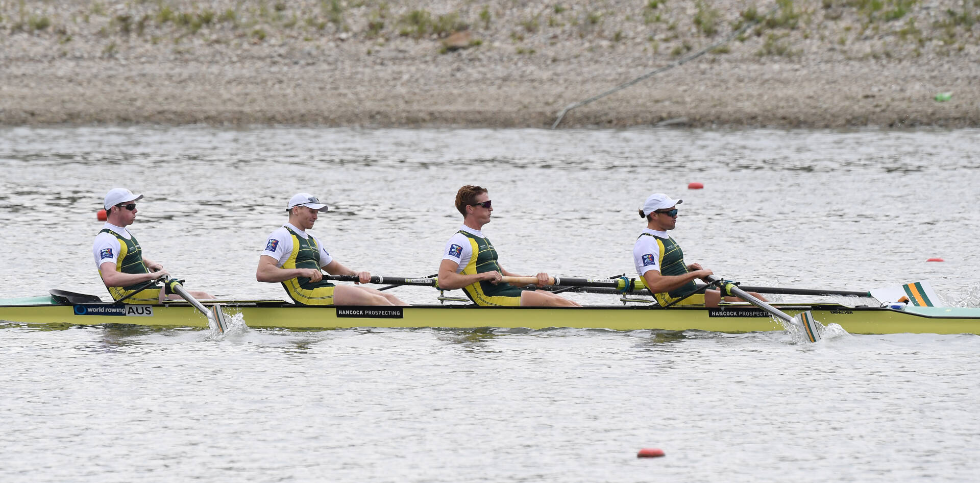 World Rowing Cup II Linz M4 Gold AUS 